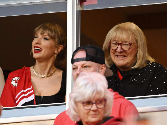 October 12, 2023: Swift showed up to her third Chiefs game, one day after premiering "The Eras Tour" movie.