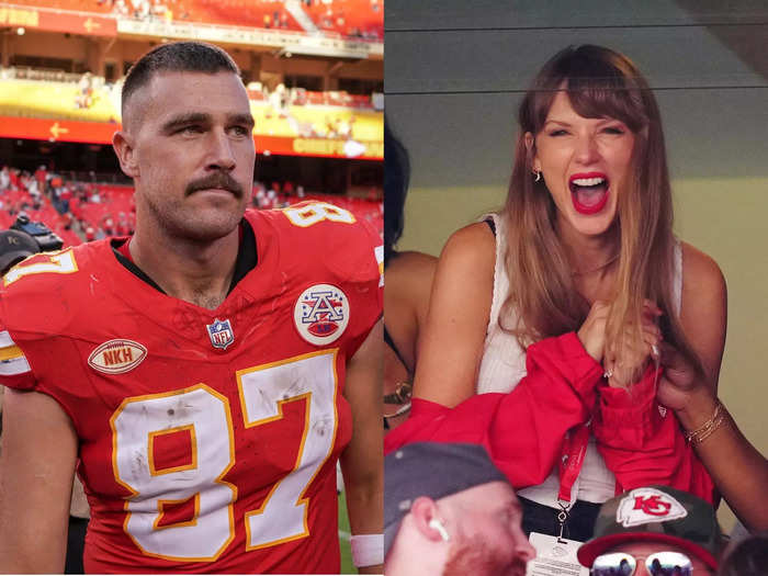 October 4, 2023: Kelce tried to get the NFL to pull back on its coverage of Swift at his games, declaring on his podcast, "They