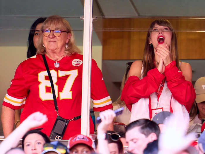 September 24, 2023: Swift attended the Chiefs game against the Chicago Bears just three days later.