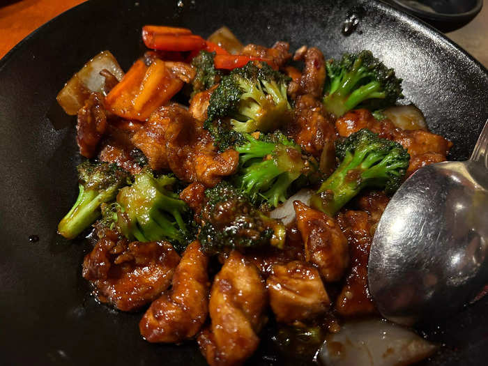 But P.F. Chang’s sesame chicken was even more delicious.