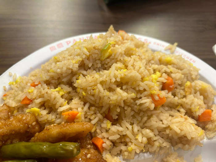 Panda Express has a basic fried rice that never misses.