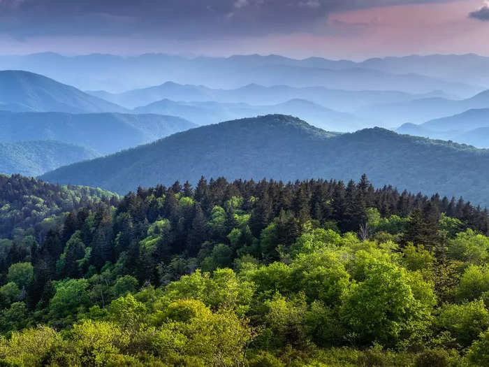 Great Smokey Mountains National Park, North Carolina, and Tennessee