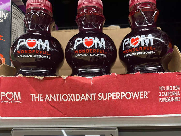 POM juice is great in a mocktail.