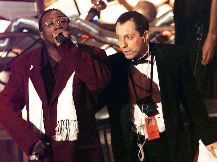 The 1998 Grammys again proved shocking when Wu-Tang Clan rapper ODB crashed an acceptance speech for an award the group wasn