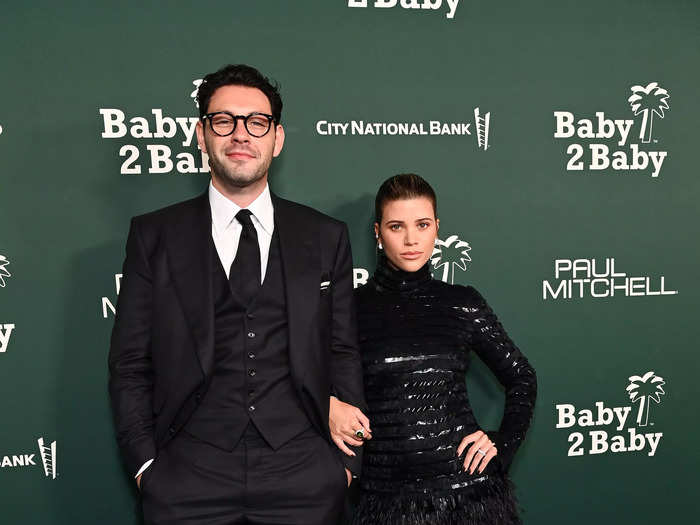 Richie Grainge went for another elegant all-black ensemble for the Baby2Baby Gala in 2023. 