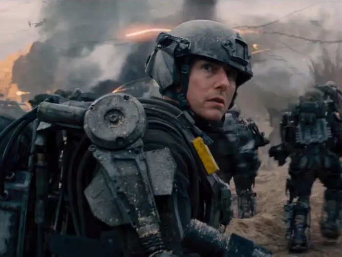 Tom Cruise starred in an action movie variant, "Edge of Tomorrow," in 2014.