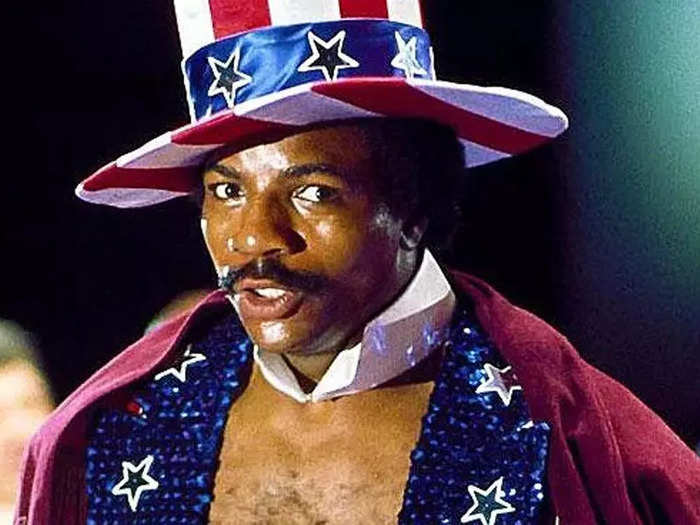 Apollo Creed in the “Rocky” franchise