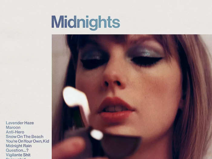 8. "Midnights" by Taylor Swift