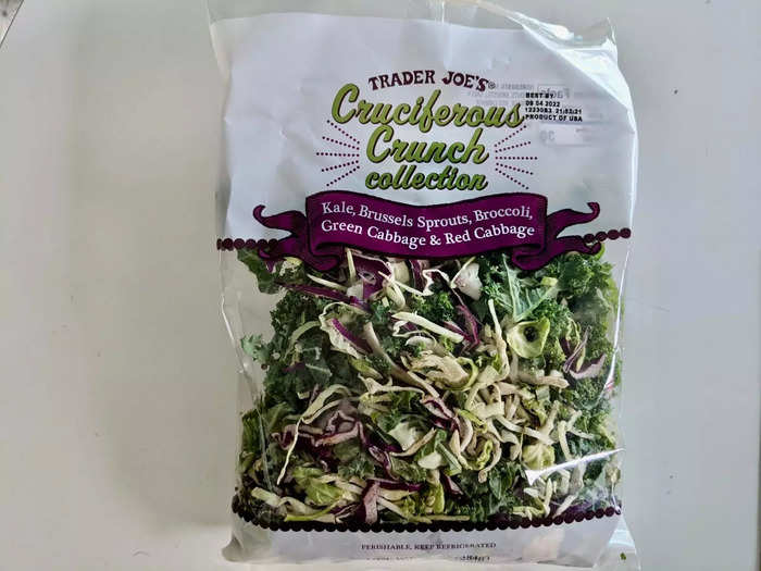 Add Cruciferous Crunch mix to salads and coleslaw for extra crunch.