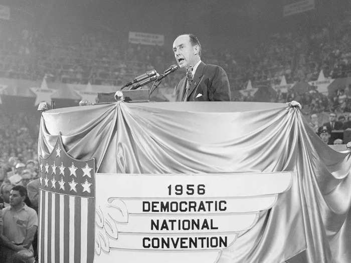 Former presidential candidate Adlai Stevenson received two Grammy nominations.