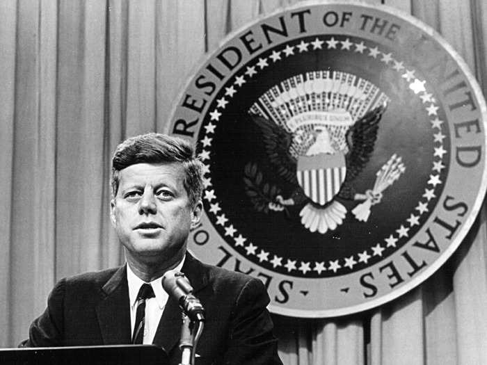 In 1965, John F. Kennedy received a posthumous Grammy nomination.