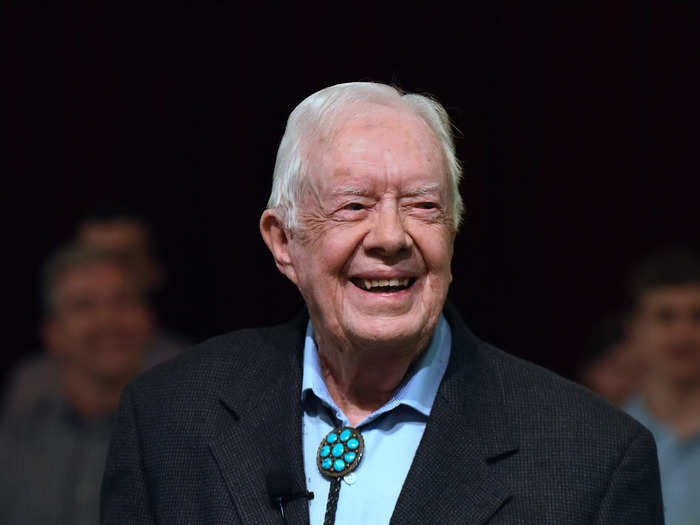 Jimmy Carter has won three Grammys for best spoken-word album.