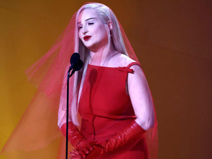 Kim Petras became the first trans woman to win best pop duo/group collaboration.