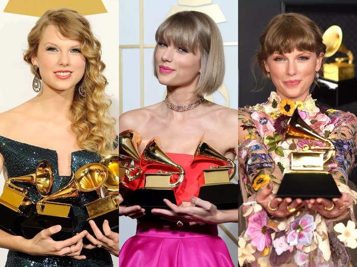 Taylor Swift is the only woman to win album of the year three times, and she is tied for most wins of all time in the category.