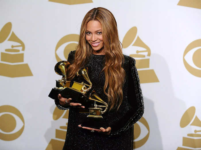 2015: Beyoncé lost album of the year to Beck in an infamous upset.