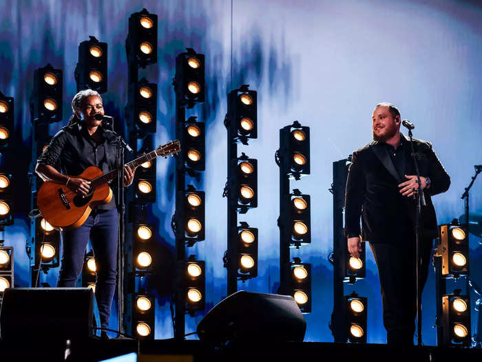 BEST: Tracy Chapman made a rare appearance to sing "Fast Car" with Luke Combs.