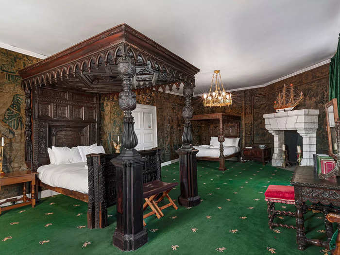 There are 22 bedrooms, including one used primarily to host visiting dignitaries.