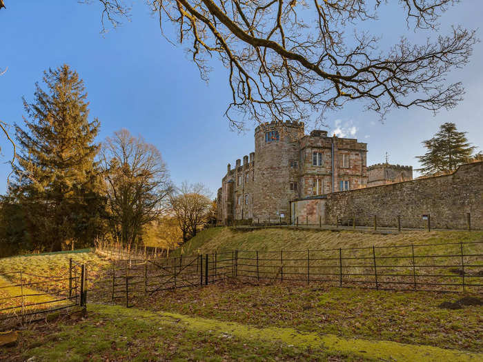 A 12th-century motte-and-bailey castle is on the market for $12 million.