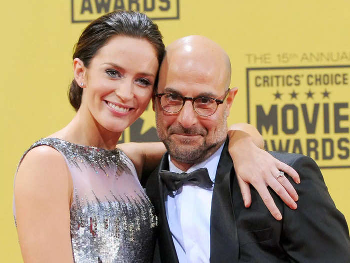 Emily Blunt is Stanley Tucci