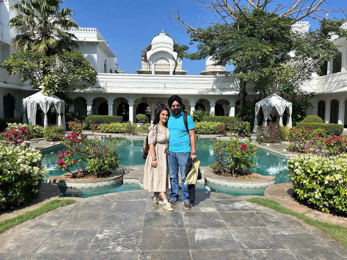 We enjoyed our stay at the Taj Lake Palace.