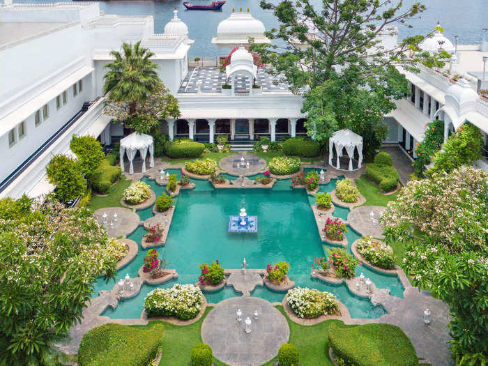 We were blown away by the beautiful courtyard.