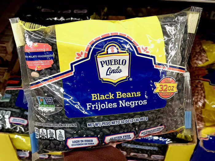 The Pueblo Lindo dried beans are good for stocking your pantry.