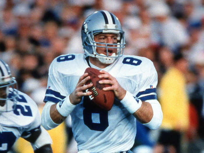 Troy Aikman helped the Dallas Cowboys usher in a new era, winning the first of his three Super Bowls in 1993 when he was 26 years, 2 months, and 10 days old.