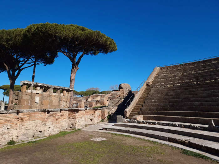 You can still catch a show at the ancient theater.