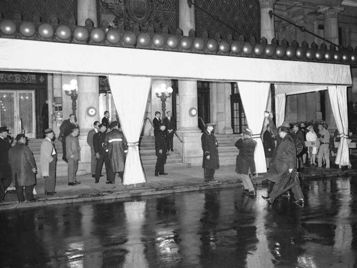 The Black and White Ball was held at the Plaza Hotel in New York City on November 28, 1966.