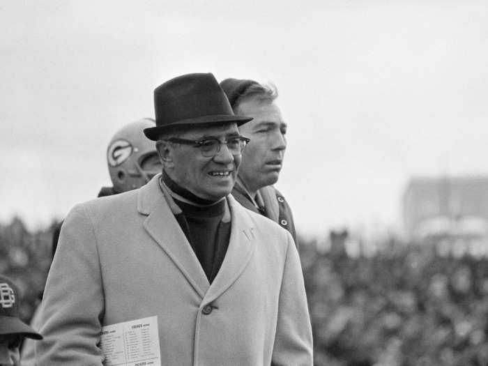 The trophy received its official name ahead of Super Bowl V in 1971. It was named for legendary coach Vince Lombardi, who led the Green Bay Packers to victory in the first two Super Bowls. He died in September 1970.