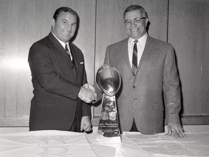 Tiffany took on responsibility for the Lombardi Trophy from the very first Super Bowl.