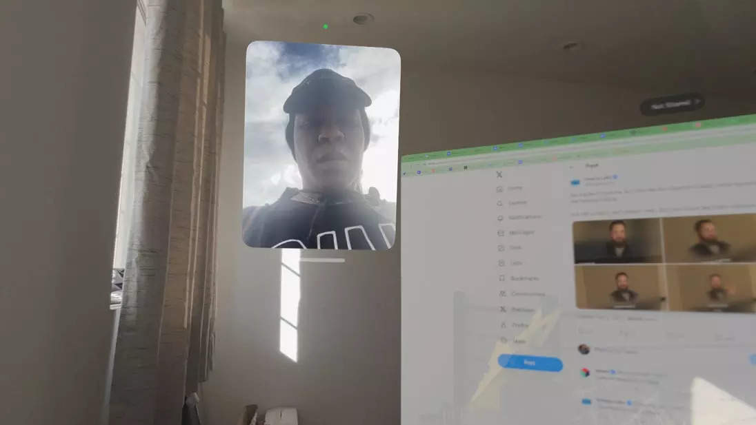 Facetime on the Vision Pro