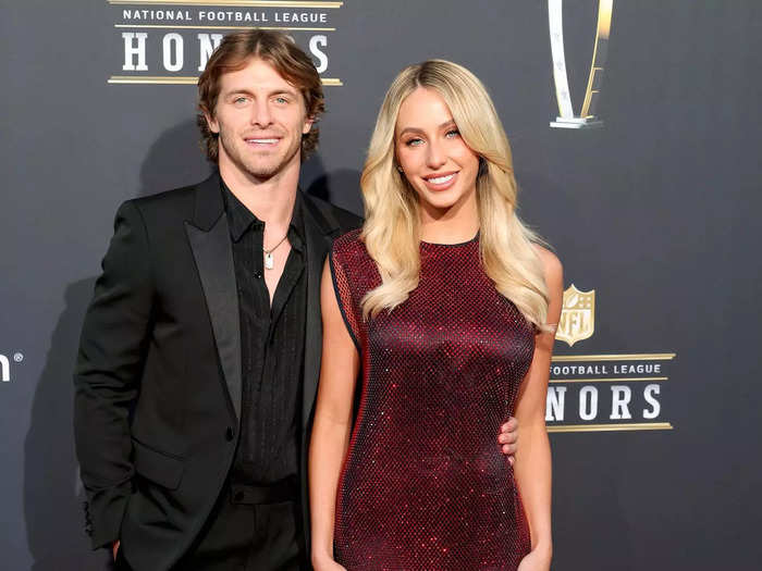 Braxton Berrios and Alix Earle looked like Hollywood celebrities.