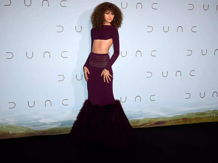 A two-piece set she wore in Paris signified the start of Zendaya