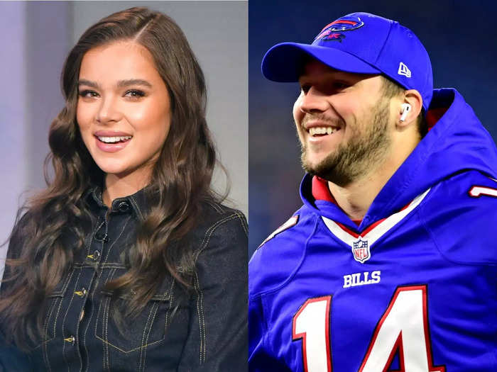 3. Josh Allen and Hailee Steinfeld