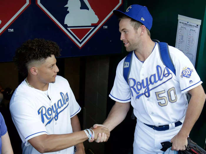 Although he chose football over baseball, Mahomes is still involved in the sport. In 2020, he became a partial owner of the Kansas City Royals.