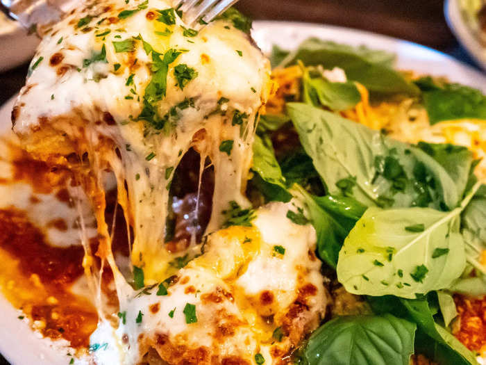 Chicken Parmesan is a filling and decadent meal to make in a slow cooker.