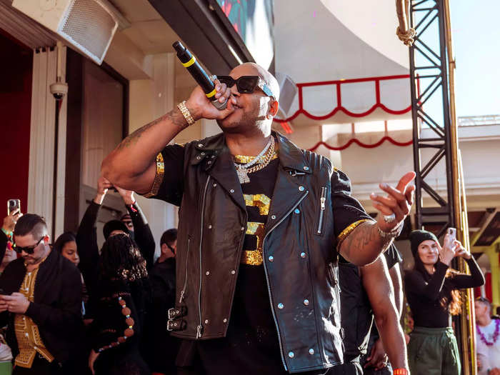 The one-day event featured a lineup of performances, including a surprise Flo Rida set. 