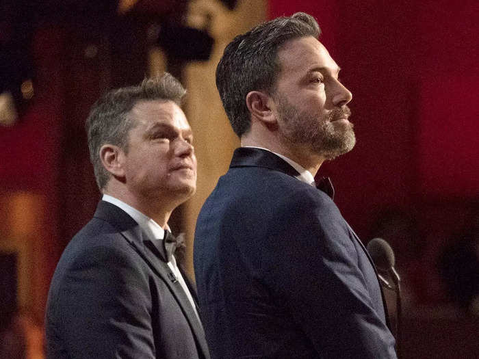 October 15, 2020: Damon and Affleck ribbed each other during a humorous video for a charity giveaway.