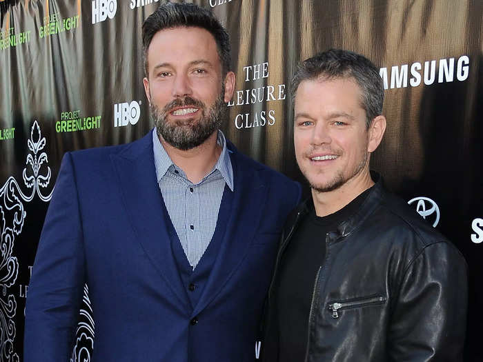 August 2020: Affleck and Damon were spotted on a double date.
