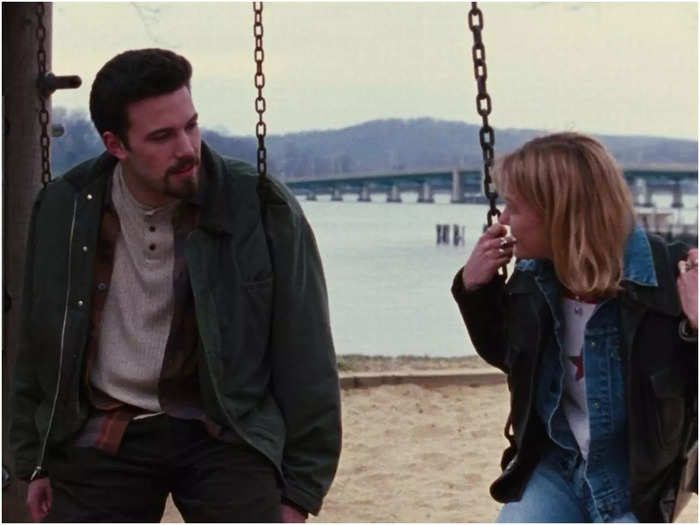 April 1997: They both appeared in "Chasing Amy."