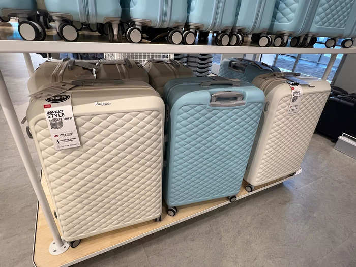 I had no idea Primark sold luggage — and moderately priced luggage to boot. These were $65.