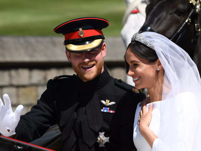 2018: Prince Harry and Meghan Markle