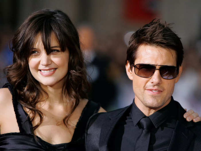 2006: Tom Cruise and Katie Holmes