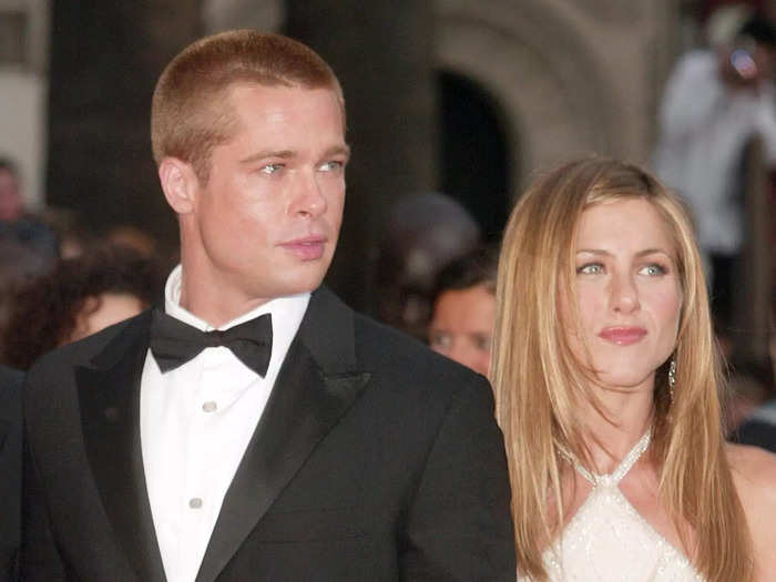 2000: Brad Pitt and Jennifer Aniston