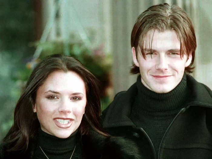 1999: David and Victoria Beckham