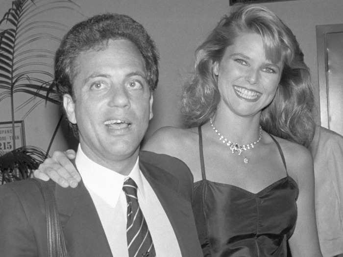 1984: Billy Joel and Christie Brinkley