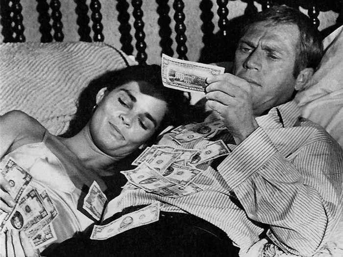 1973: Steve McQueen and Ali MacGraw