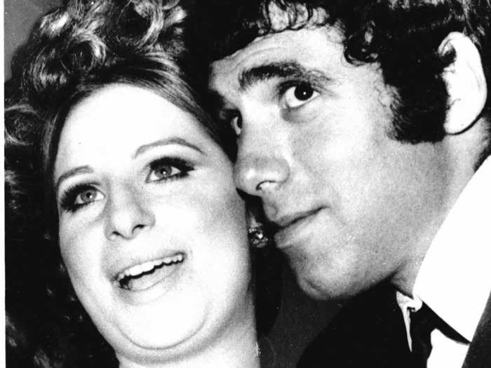 1963: Elliot Gould and Barbra Streisand