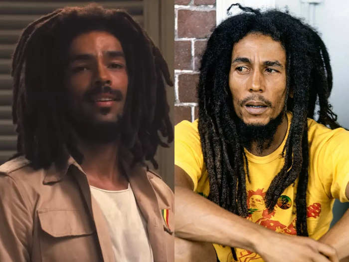 Kingsley Ben-Adir plays Reggae legend Bob Marley.